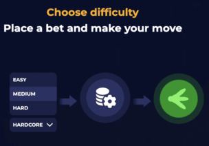 Choose Difficulty Level in Uncrossable Rush